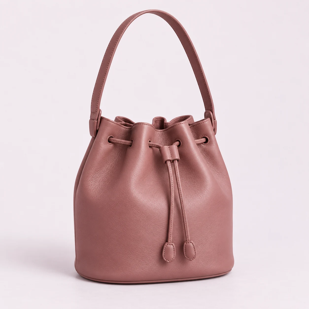 Drawstring Bucket Bag